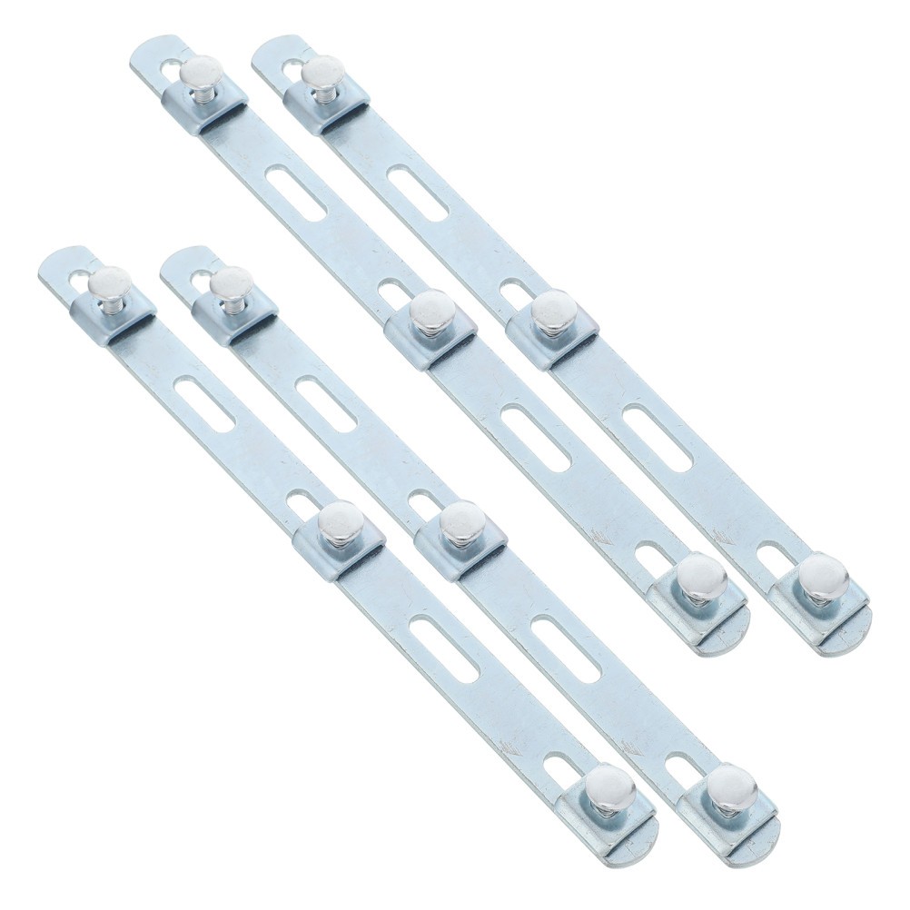 4 Pcs Grid Bridge Holder Cable Tray Fixing Clip Wire Sheet Connector Fastener
