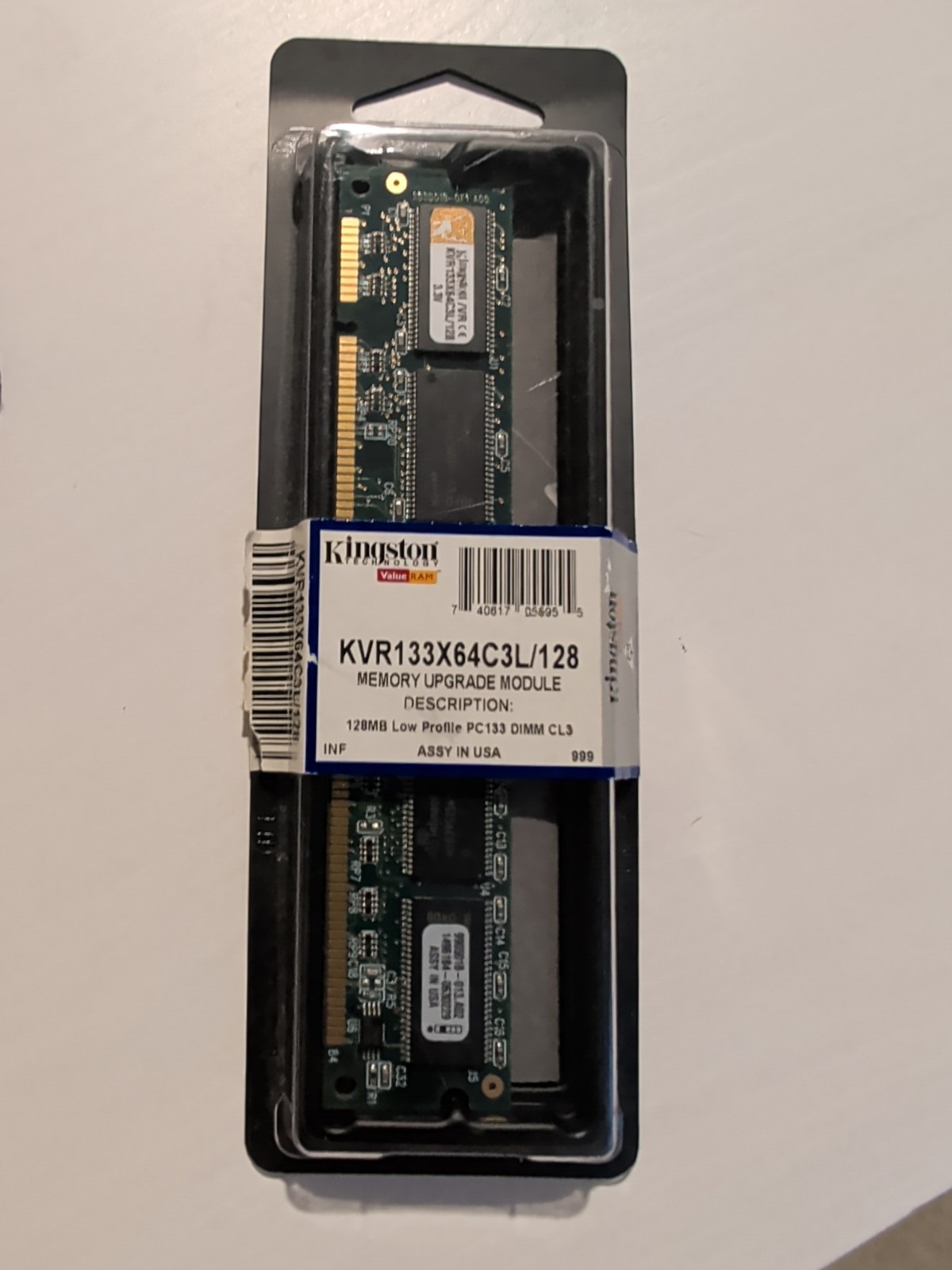 Kingston Technology KVR133X64C3L/128 INF