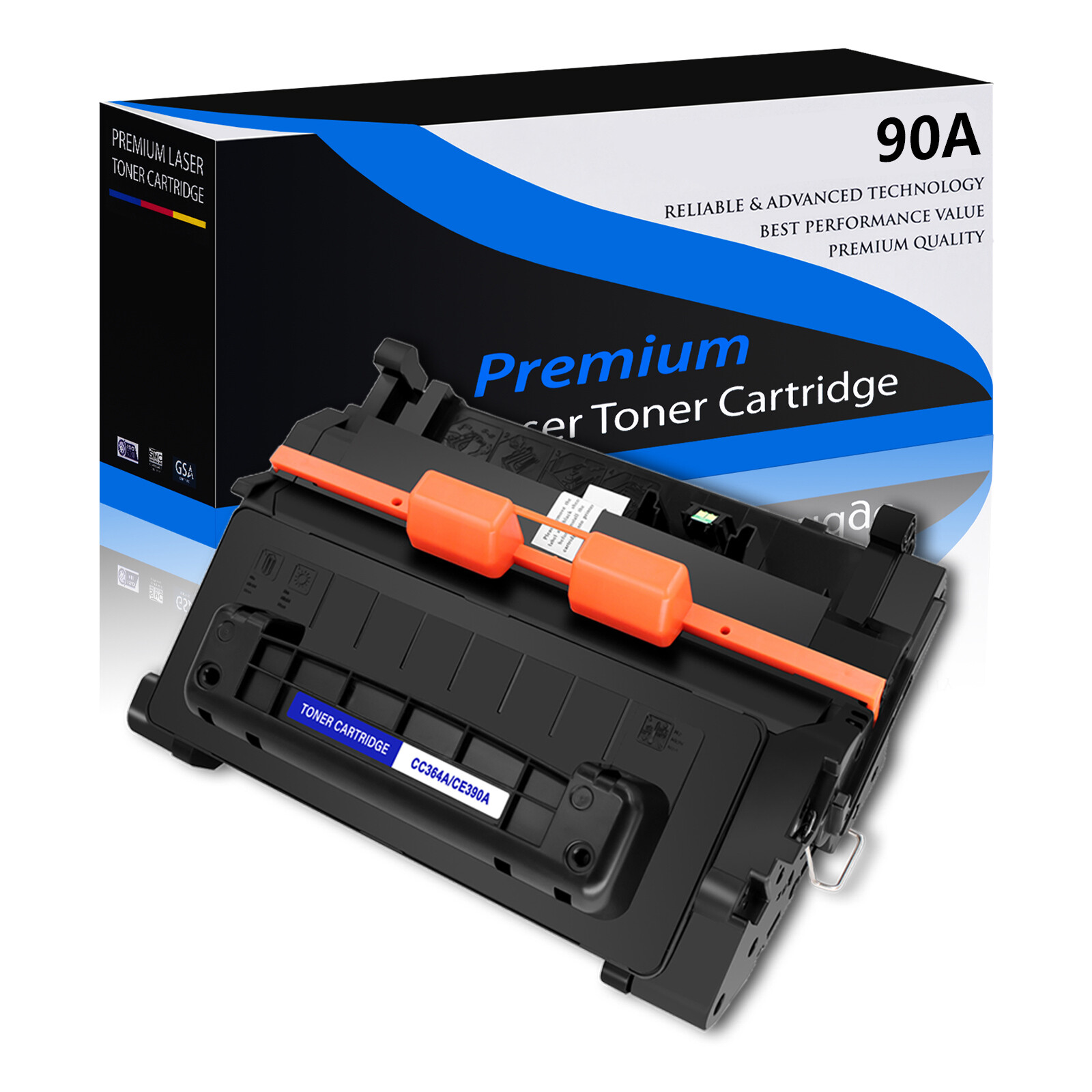 1PK CE390A 90A Toner Cartridge for HP LaserJet M602x M603dn M603n M603xh M602n
