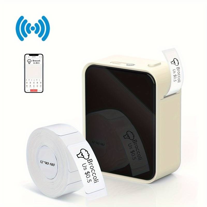 Marklife P15 Mini Thermal Label Printer Wireless Portable Maker Ios/Android