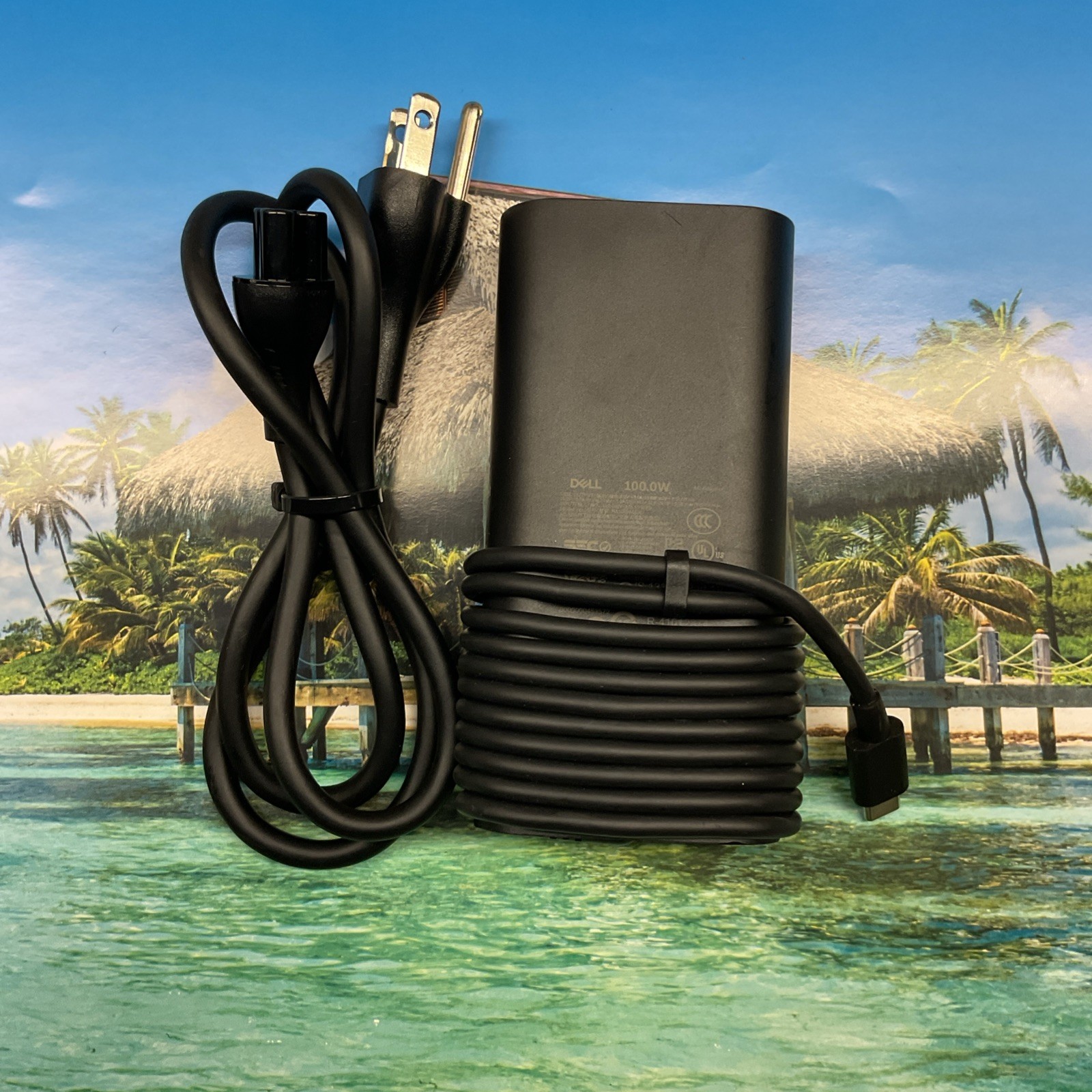 GENUINE DELL AC ADAPTER DA100PM220 TYPE C  20V 5A 100W Laptop Charger USB-C