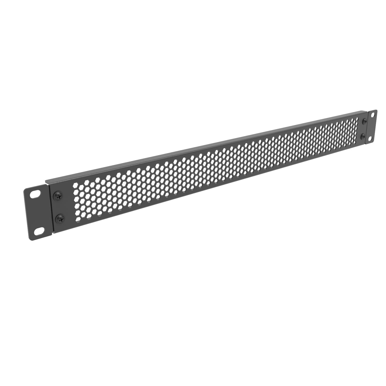 1U Perforated Rack Mount Blank Panel - Steel