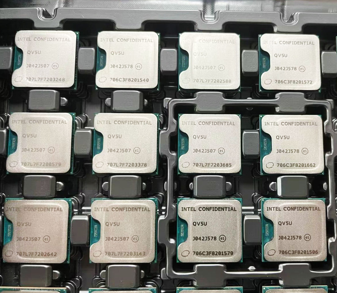 1PCS Intel CONFIDENTIAL New  QV5U QX1R CPU Specify model, leave a message