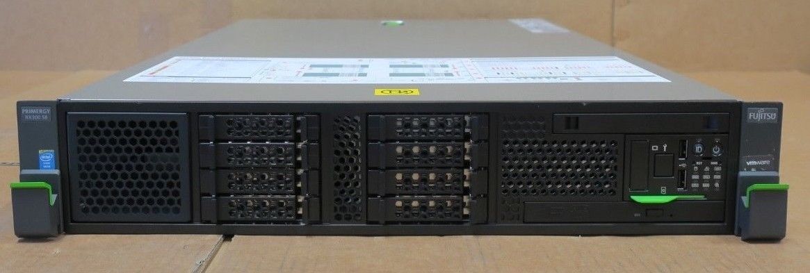 Fujitsu Primergy RX300 S8 2x 6-Core E5-2643v2 3.50GHz 256GB 8x 2.5" Bays Server