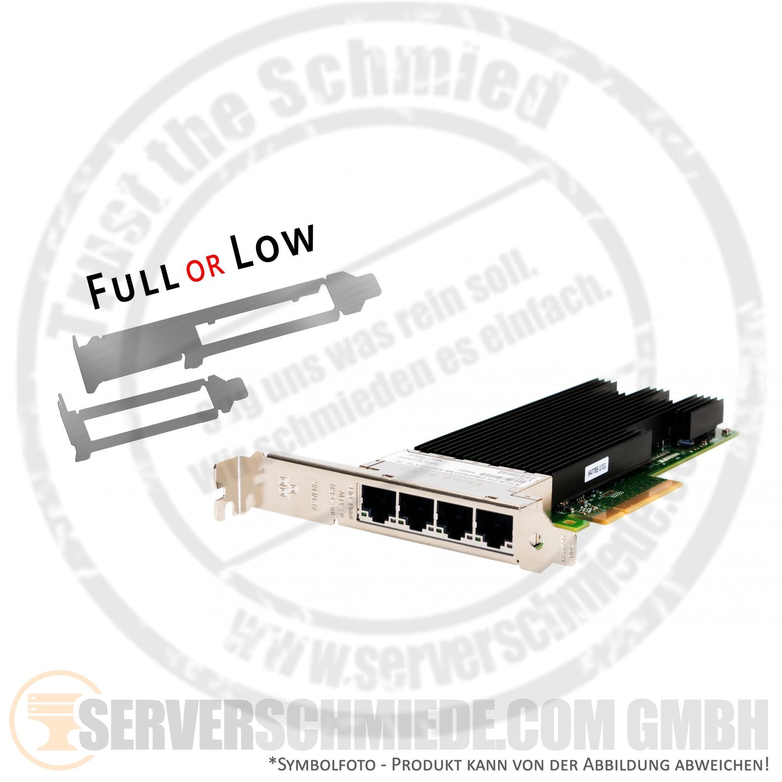 Intel Genuine X710-T4 10GbE 1GbE Converged Network 10 Gigabit LAN Controller PC