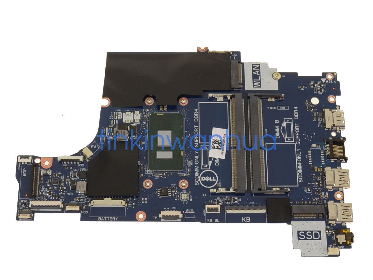 FOR DELL Inspiron 15 5570 17 5770 Laptop Motherbroad I5-7200U LA-F114P 0HXN7H