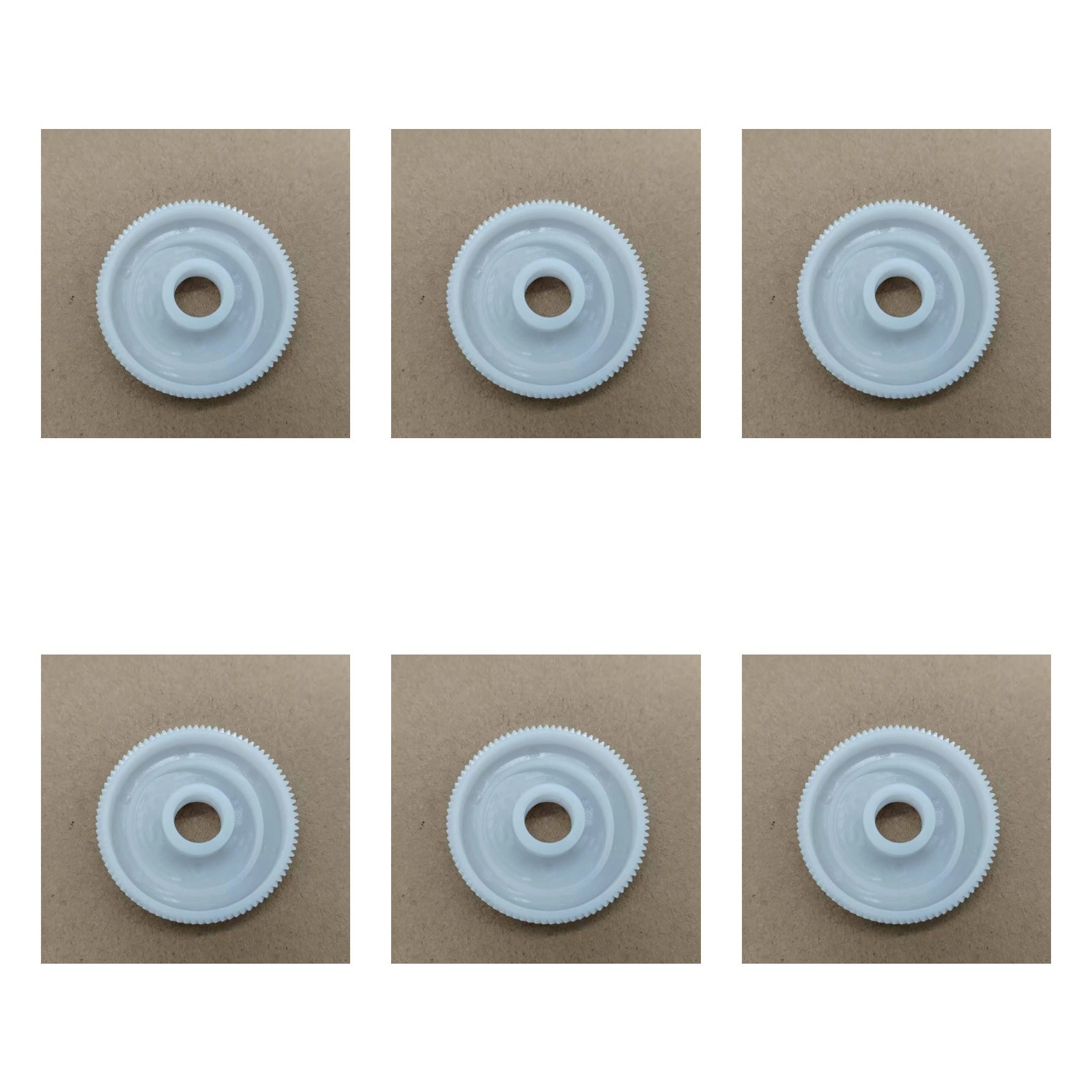 6pcs Encoder Disk Gear Fits For Brother T612 T654 T614 T652 T632DN T634DN T522