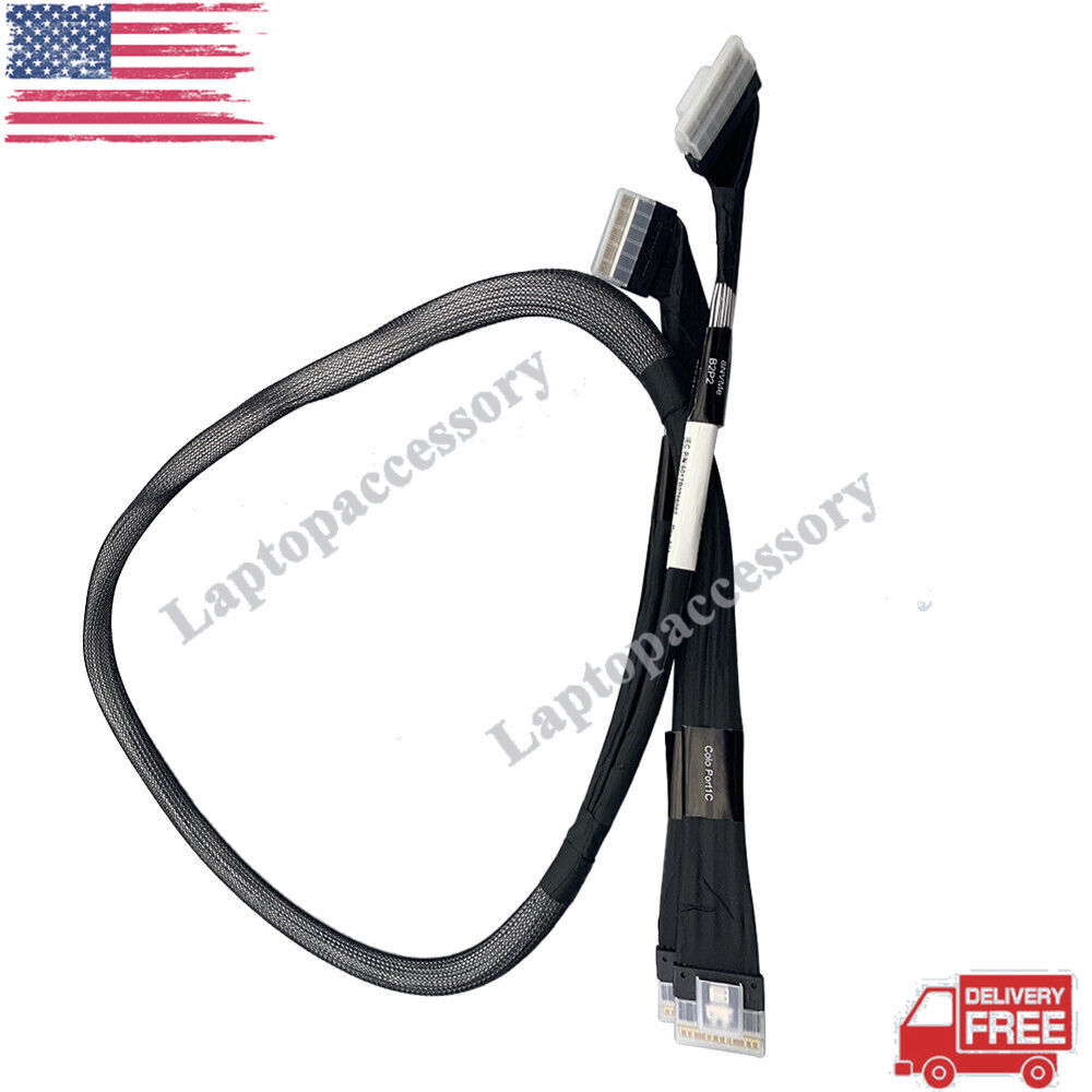 For Dell PowerEdge R740xd 24B Server SSD NVMe PCIe Extender Card Cable 04JW8N US