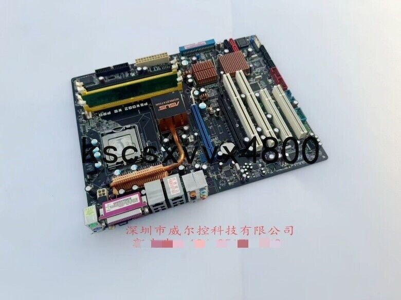 1PCS ASUS P5WDG2 WS PRO device motherboard with PCI-X 64 bit slot