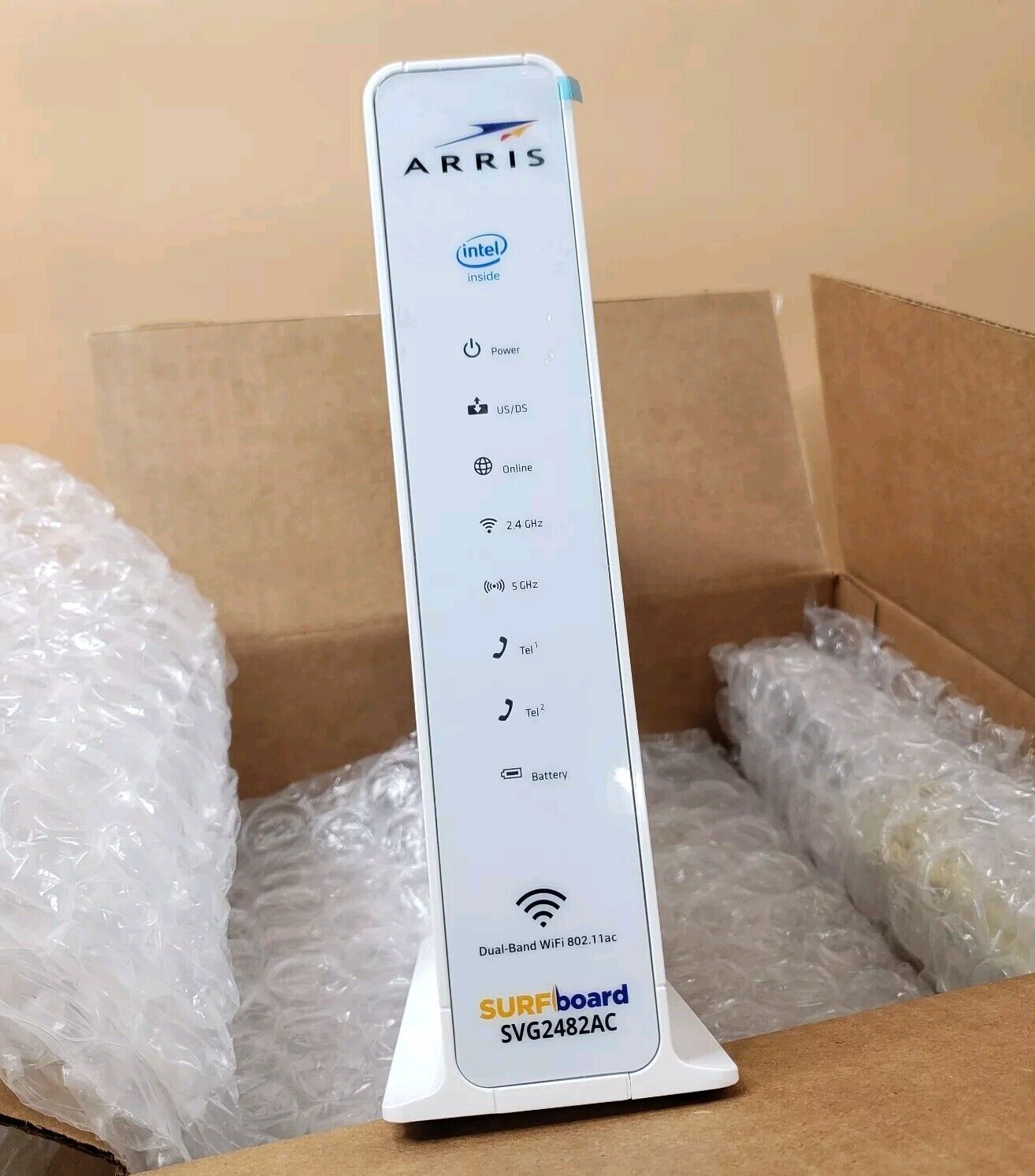 Arris Surfboard Internet WiFi Voice Cable Modem SVG2482AC DOCSIS 3.0 Xfinity 