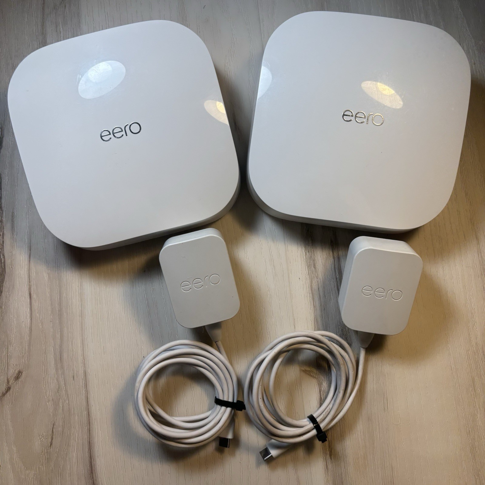 eero Pro 6 Mesh Wi-Fi Router 2-Pack White K010001 Wireless (Wi-Fi)