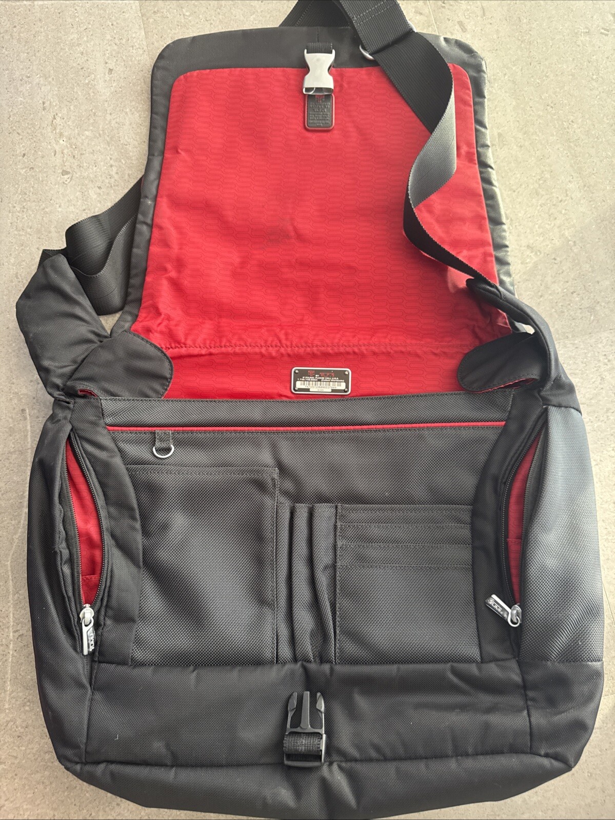 Tumi Alpha T-Pass Expandable Laptop Brief Black