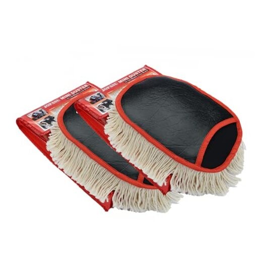  Mini Duster (Pack of 2) for Cleaning Dust from Car Interiors & Bikes. Scratch 