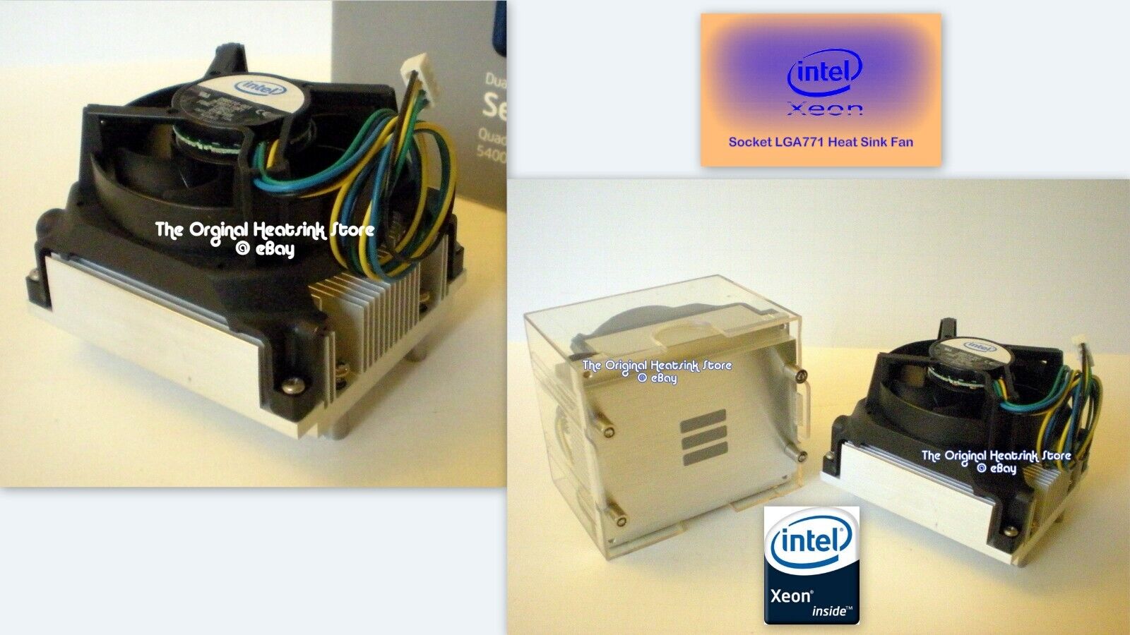 Intel Xeon Processor Cooler Heatsink for L5410 L5420 L5430 Socket J LGA771 CPU's