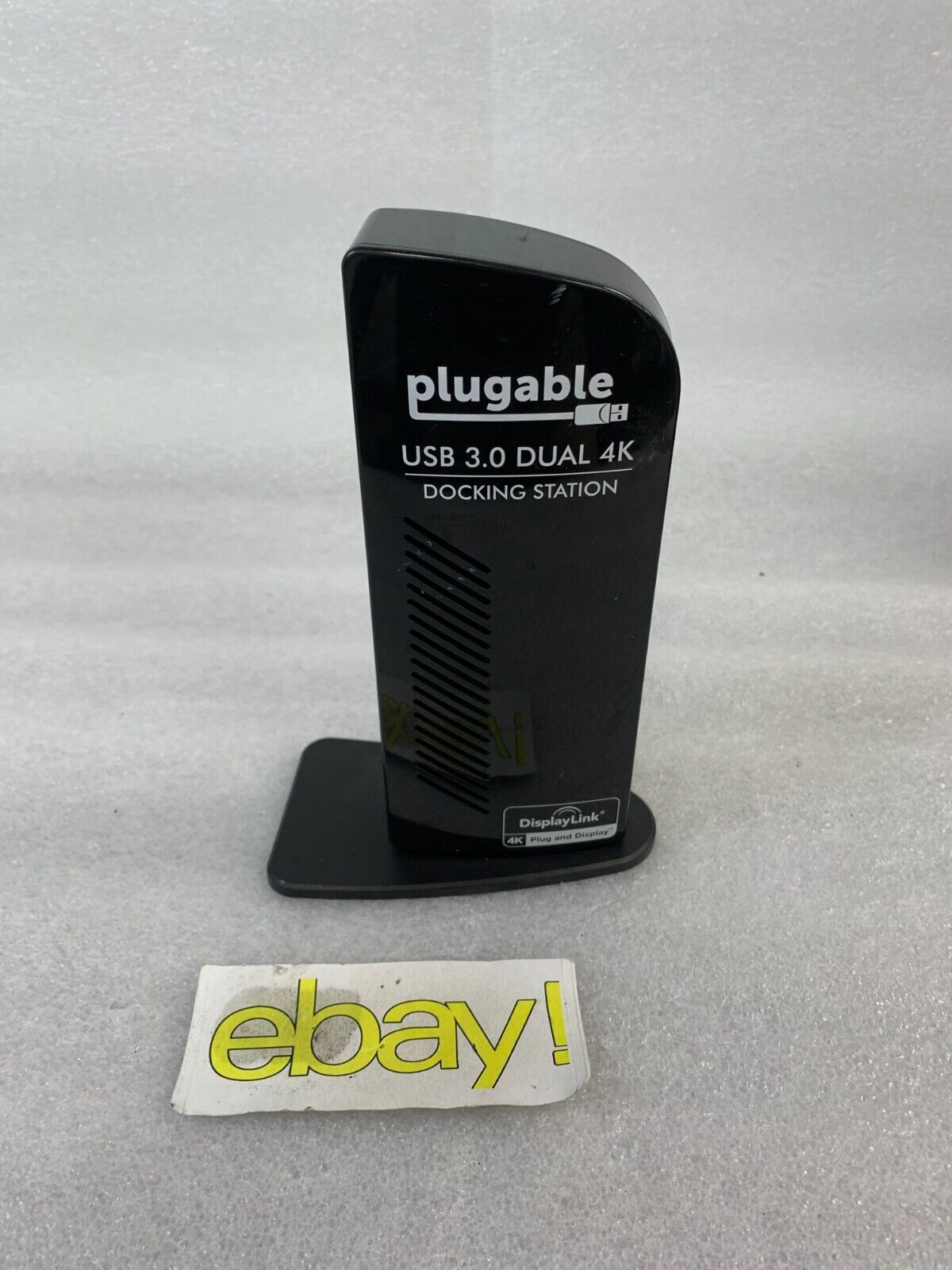 Plugable UD-6950 USB 3.0 Dual 4K Monitor Docking Station UNIT ONLY 