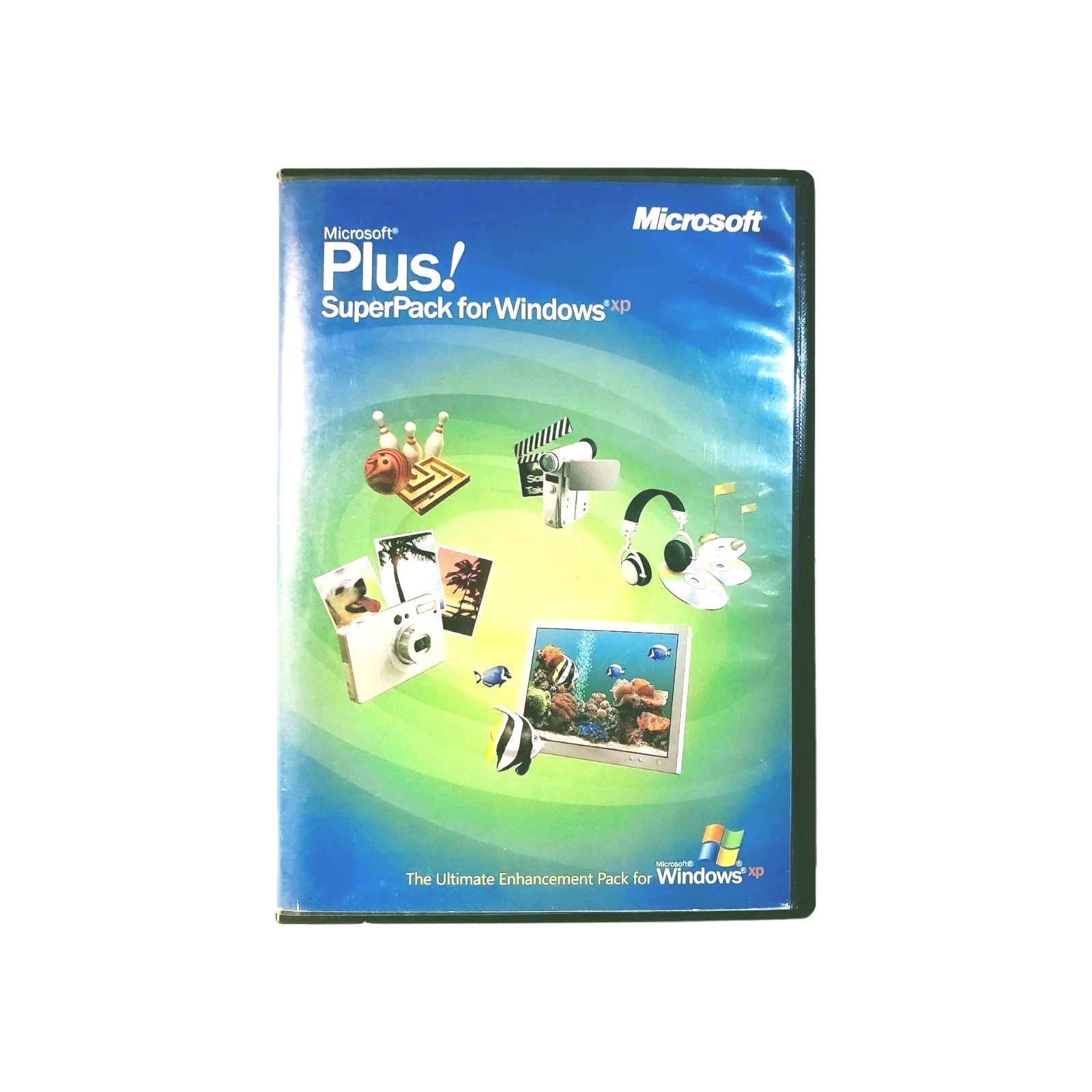Microsoft Plus SuperPack for Windows XP, 2 Disc Set, Untested Product Key 