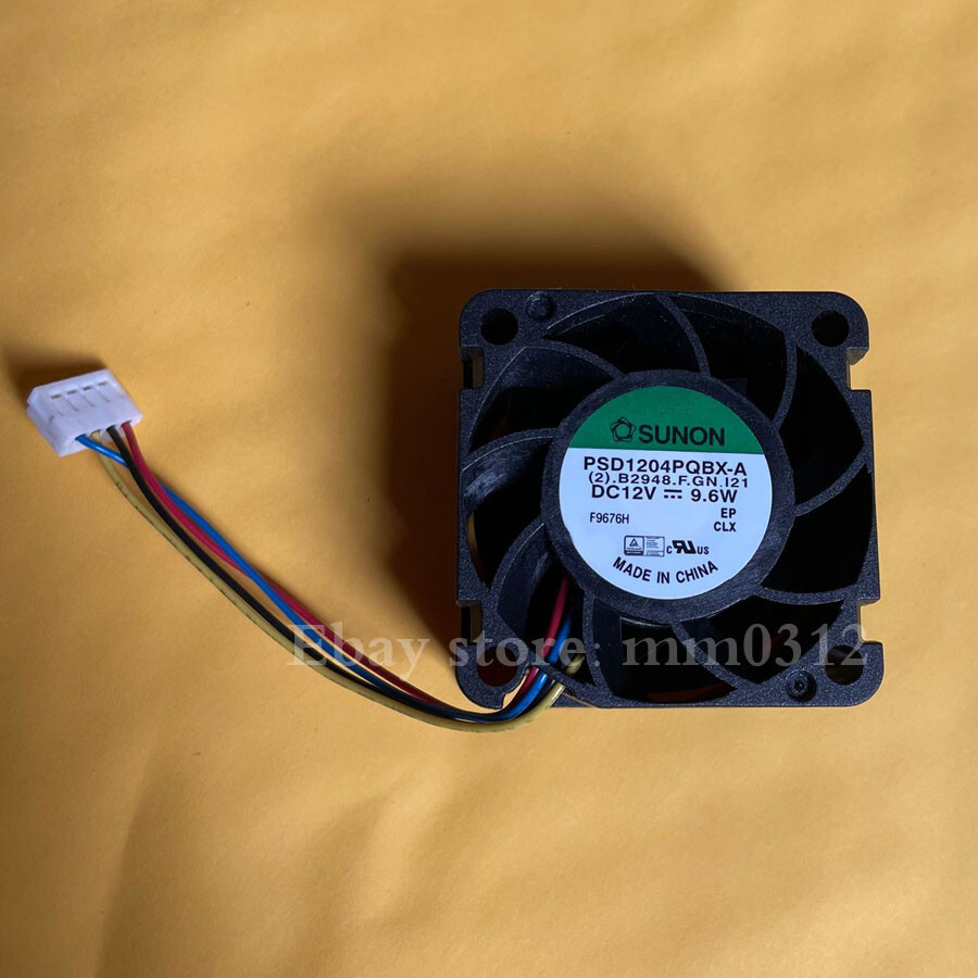 SUNON PSD1204PQBX-A DC12V 9.6W 40*40*28MM 4-Pin High Airflow Cooling Fan
