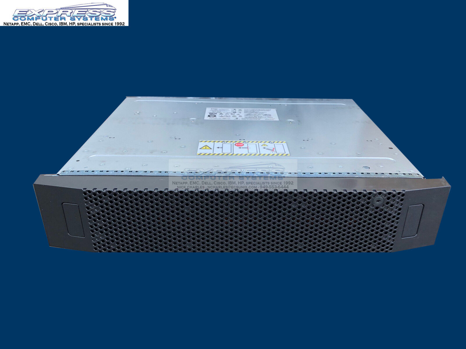 EMC VNX VNXB6GSDAE25 DAE 2U w/5x 800GB SSD SAS FLASH V4-2S6FX-800 VNX2 4TB
