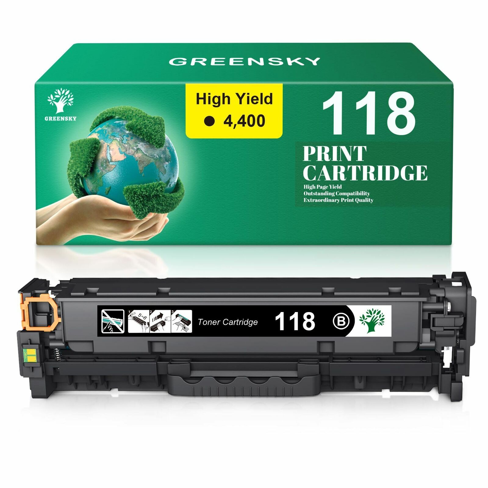 Toner Cartridges Compatible For Canon 118 ImageCLASS MF8380Cdw MF8580Cdw Lot