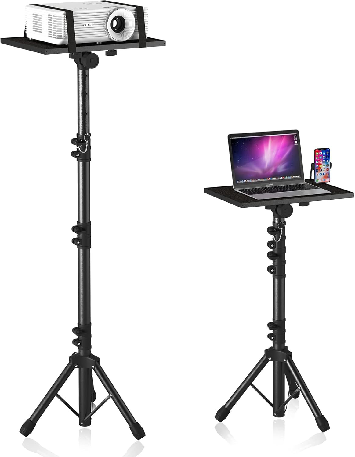 Projector Stand Tripod Laptop Stands Height Adjustable
