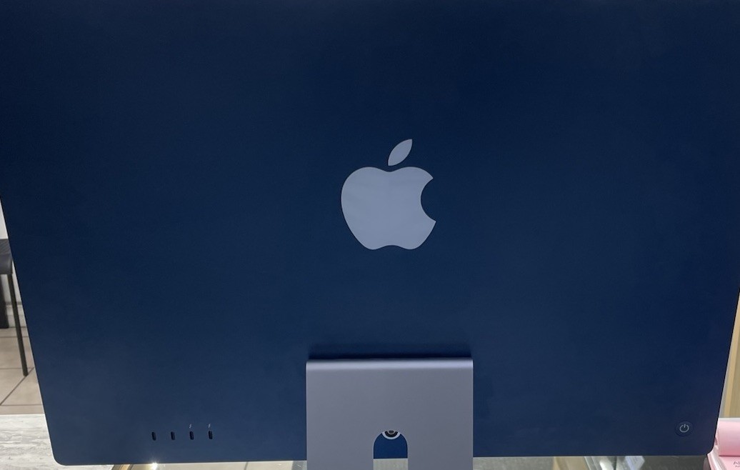 OEM  Apple iMac 24" A2438 EMC3663 661-16571  Blue Hosing Rear frame Read