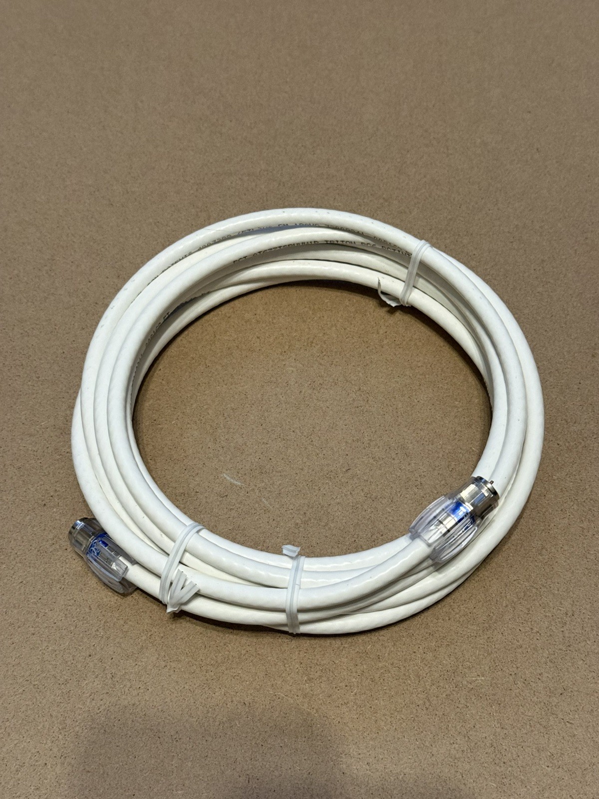 COAX Cable Connector Set PCT A677TSBVV1P  ETL CATV CM BM 18AWG - 12 Foot