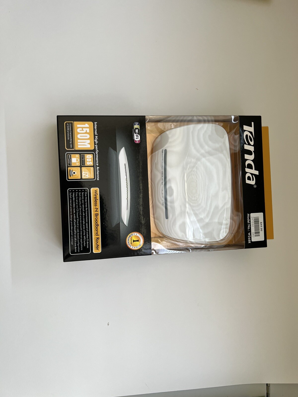 Tenda W268R 150 Mbps 4-Port 10/100 Wireless N Router