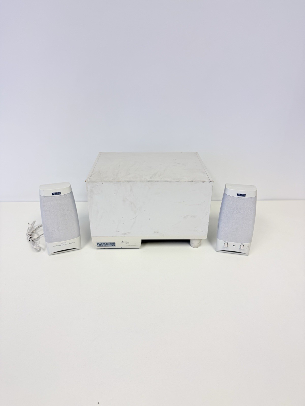 Altec Lansing Multimedia Computer Speaker System Model ACS45.2 With Subwoofer