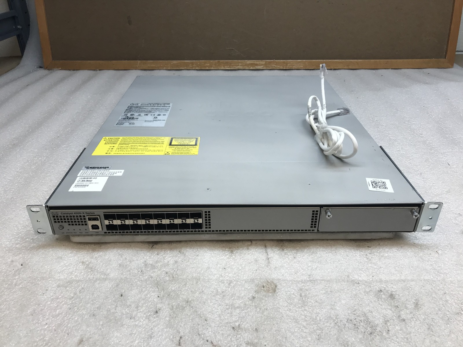 Cisco Catalyst WS-C4500X-16 16-Port 10Gb SFP+ Switch - Tested / Factory Reset