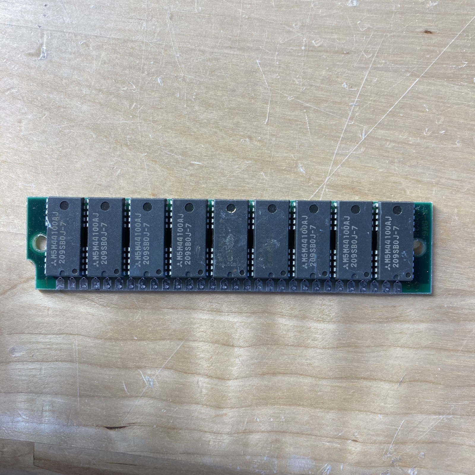 Mitsubishi 4MB 30 Pin 80ns FPM Parity SIMM MH4M09A0J-8