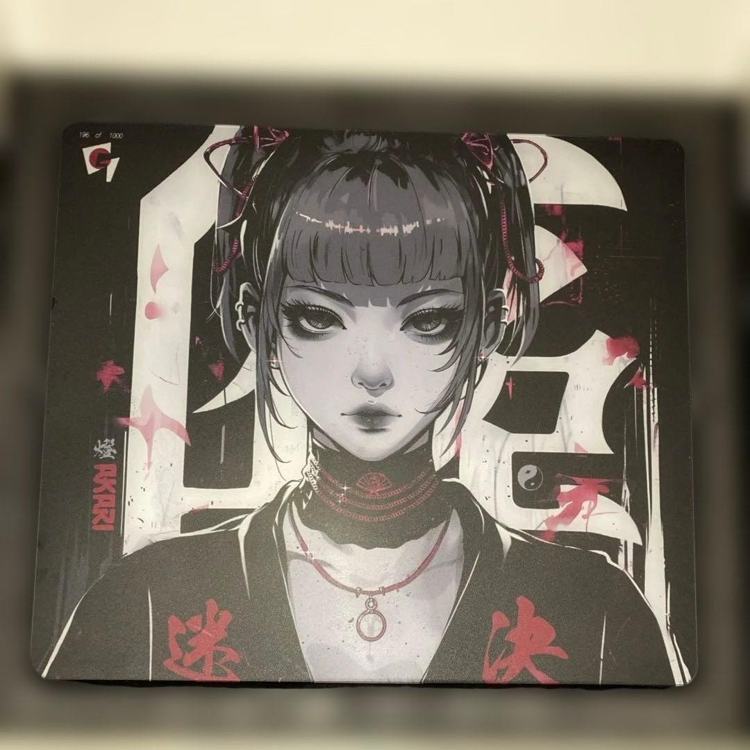 glsswrks akari Japanese Edition Glass Gaming Mousepad Limited 196/1000 Used