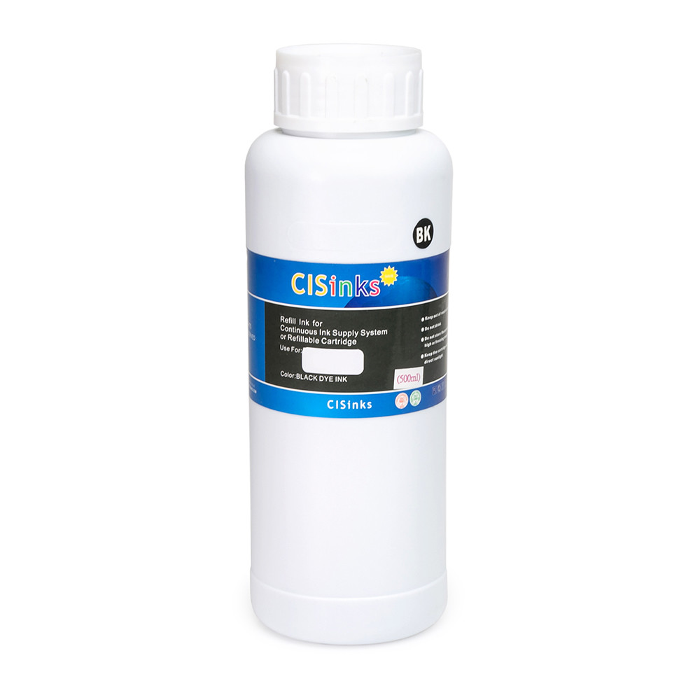 500ml Large Black Refill Ink Bottle alternative for WF-7710 WF-7720 WF7210