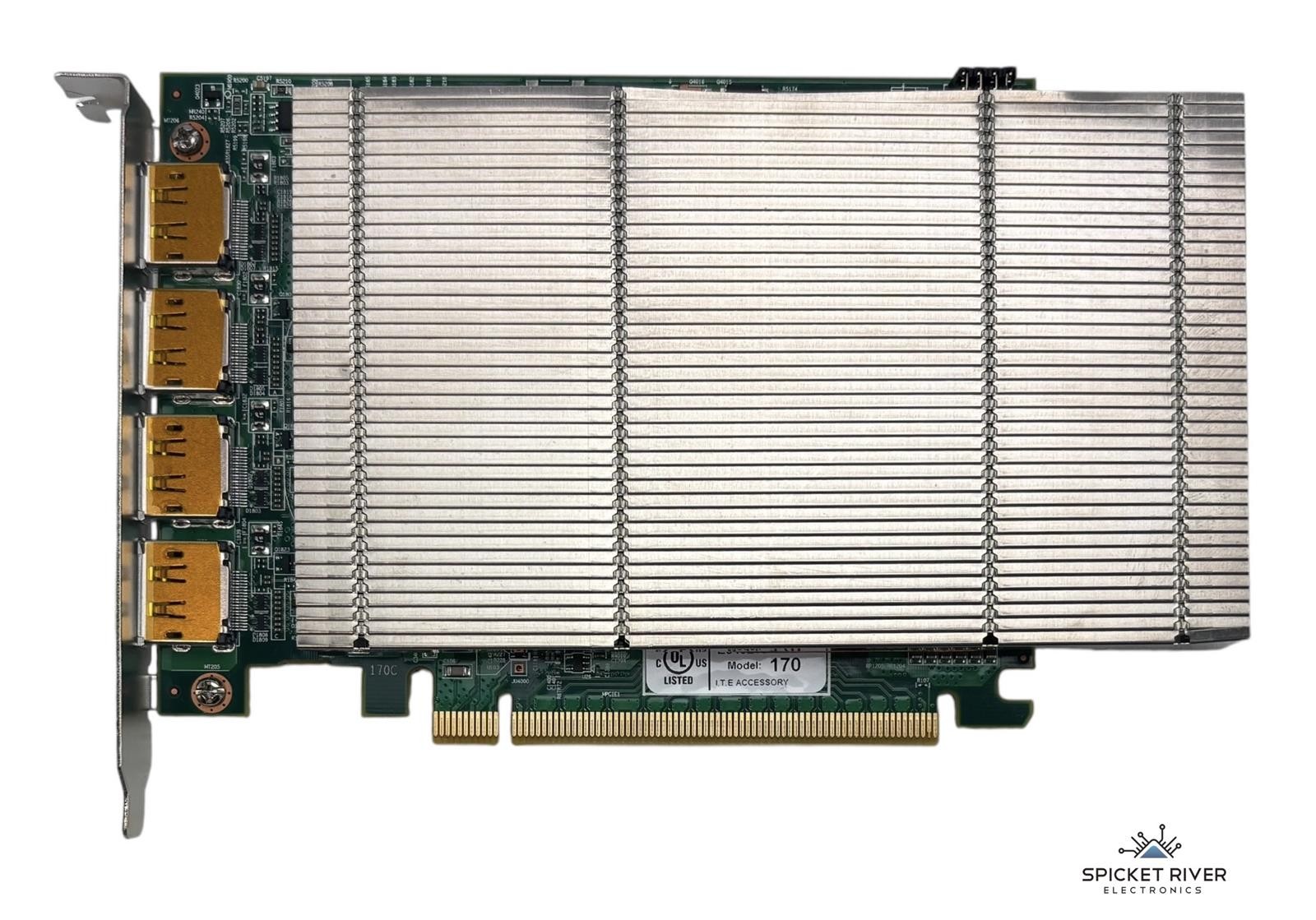 Datapath ImageDP4 E345219 Model 170 4-Port DisplayPort Video Wall Graphics Card