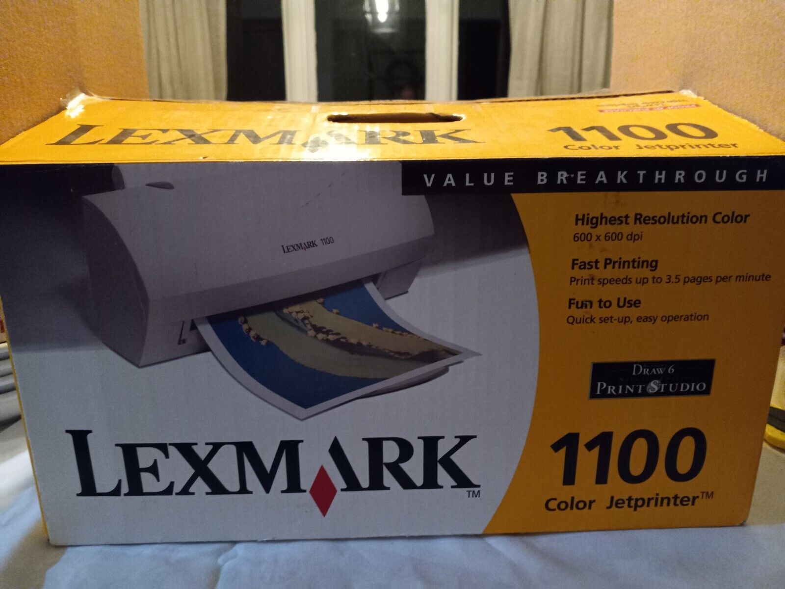 LEXMARK 1100 Color Jetprinter NEW 