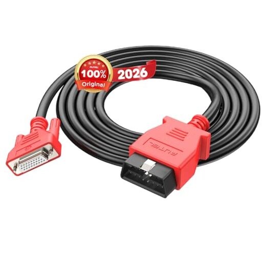 Original OBD2 Main Test Cable - 16 Pin 3 Rows - OBDII Diagnostic Test