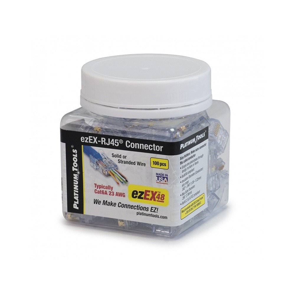 Ezex48 Connector 100/Jar Accessory Box (202048J)