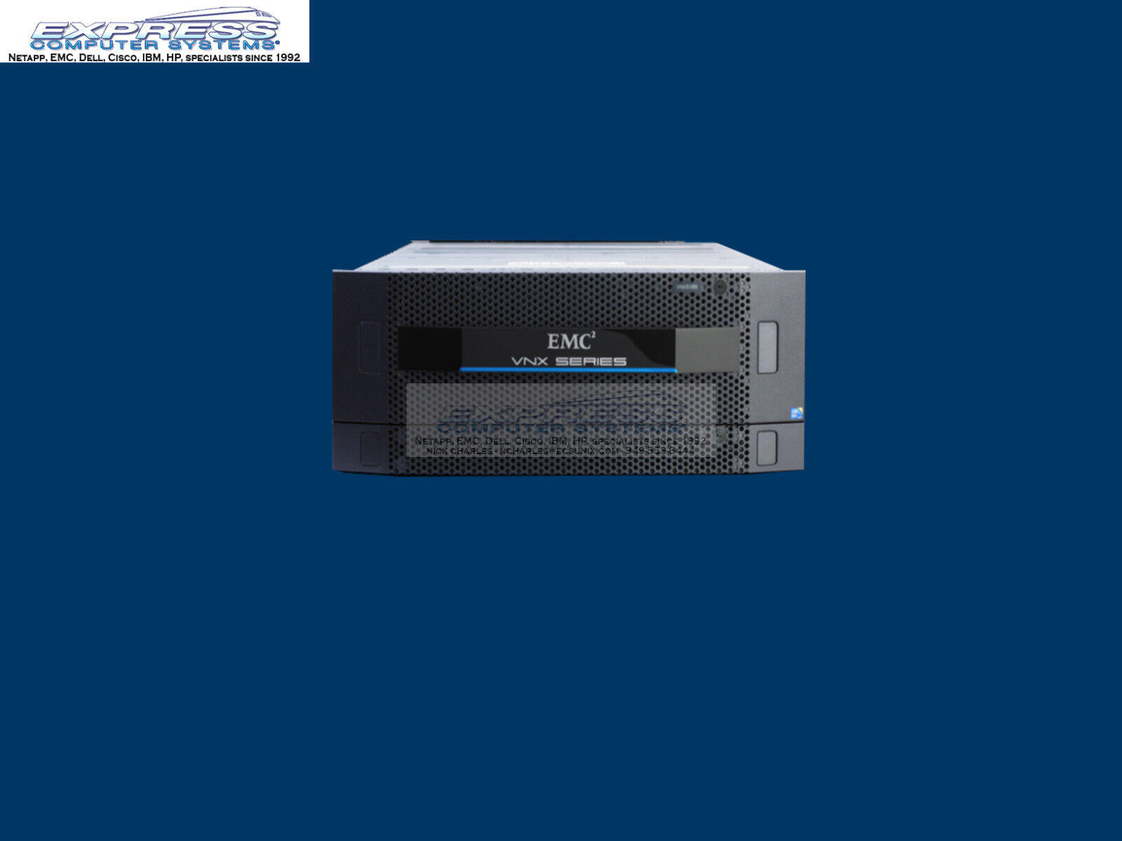 EMC VNX5300 Block Storage SAN w/OS Vault 5x V3-VS10-600 600Gb 10K 2x SPS 1200W