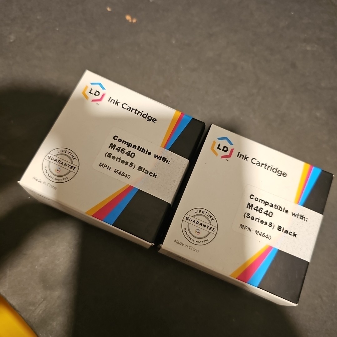 LD CH563WN Compatible with M4640 Black Ink Cartridge Series5