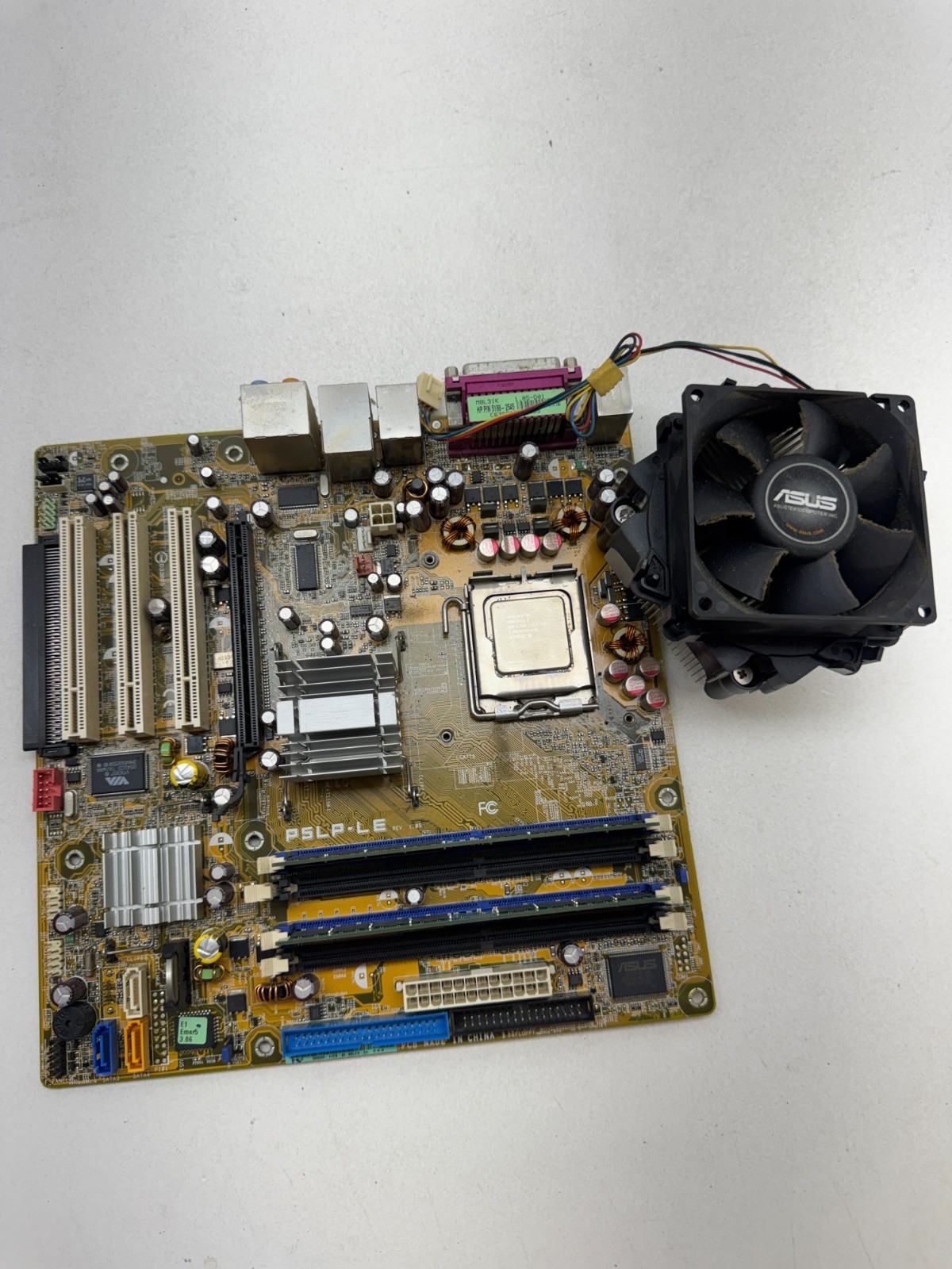 HP 5188-2545 ASUS P5LP-LE LGA775 Motherboard Intel Pentium D 930 3.0GHz 2GB DDR2