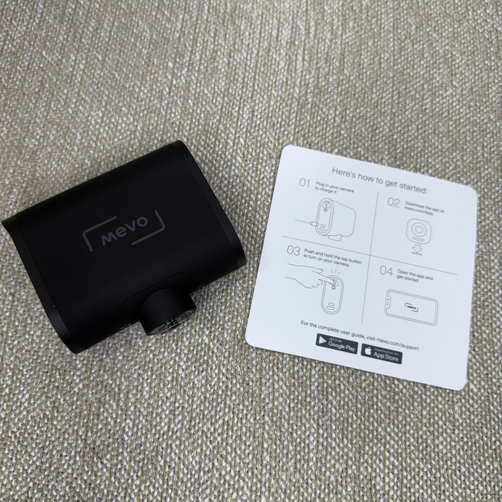 Mevo Start A30103A Live Streaming WiFi Camera USB-C Black Built-in Mic Logitech