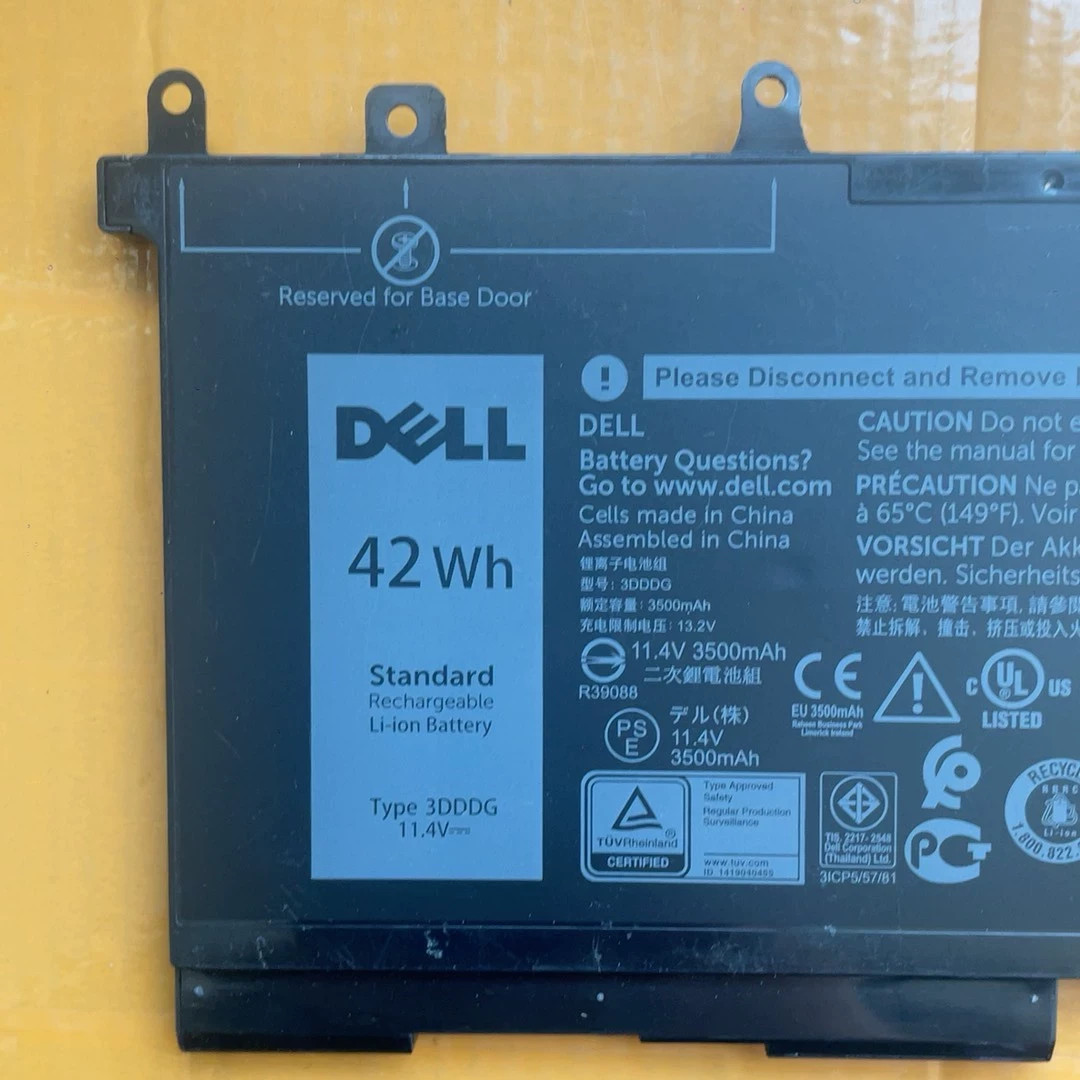 Genuine 42Wh 3DDDG Battery For Dell Latitude E5280 E5480 E5580 5490 5590 5495