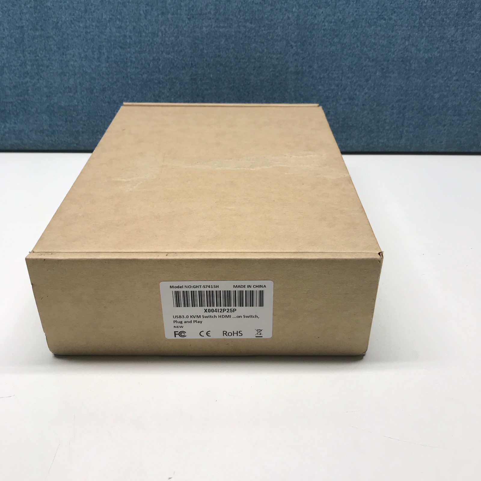 USB3.0 KVM Switch HDMI 4K@60Hz, KVM Switch 4 Port Greathtek Model S7415H-A