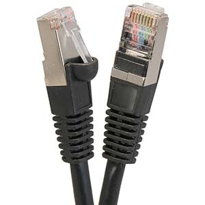 10 Pack of 100Ft CAT5E Shielded (FTP) Ethernet Network Booted Cable 15-200 Feet