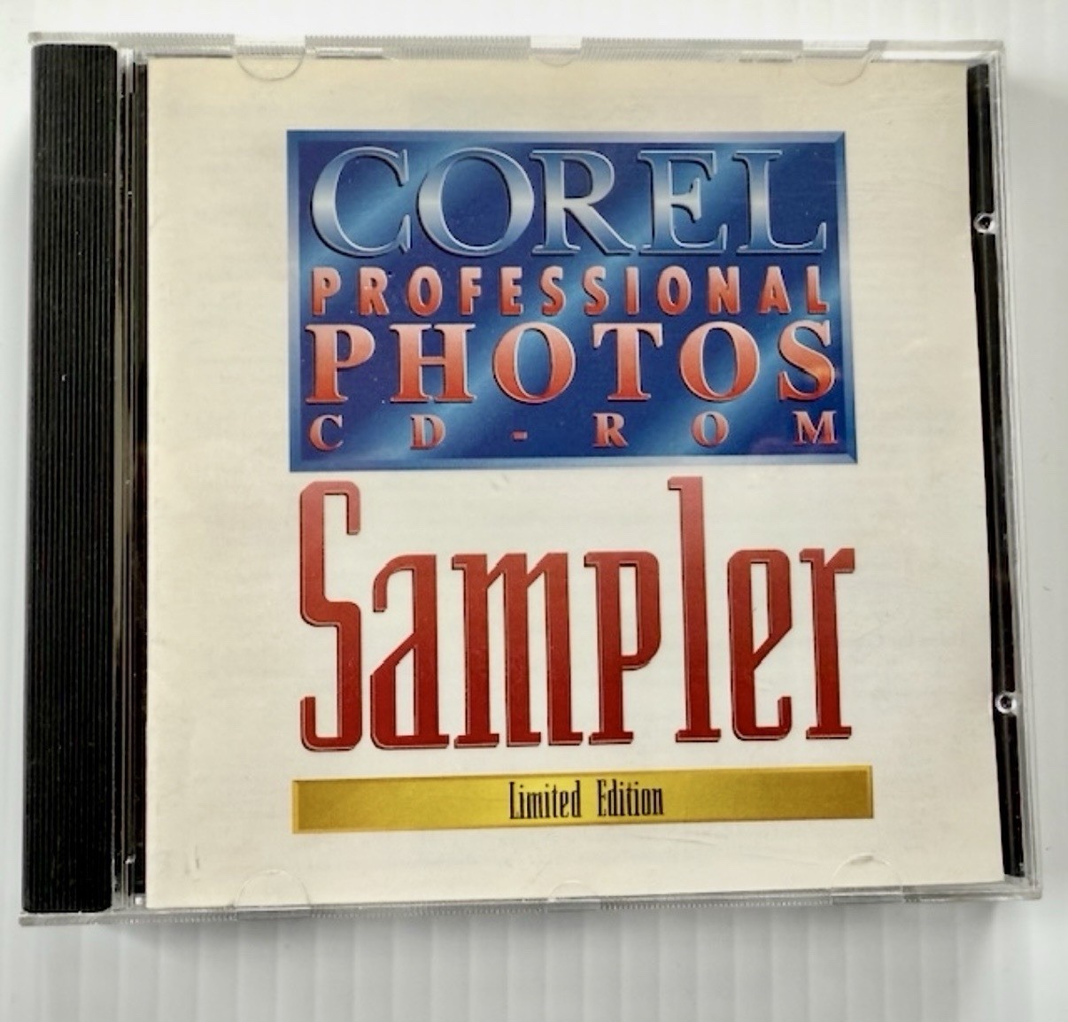 Corel Professional Photos CD-ROM Sampler Limited Edition Gateway 2000 - Vintage
