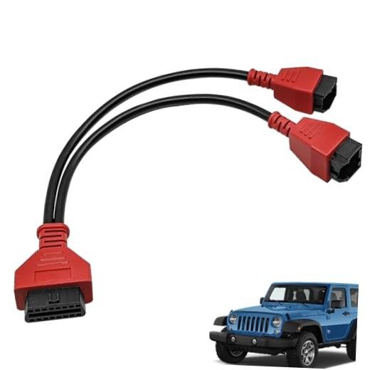 12+8 Pin OBD2 Adapter Cable Compatible with JScan, Fit for Coding and