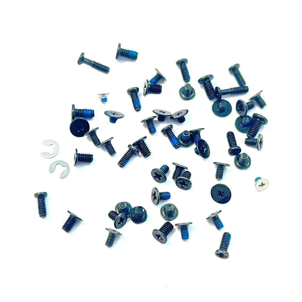 1Set Black Laptop Screws For Dell Inspiron 3510 3511 3515 3520 3525
