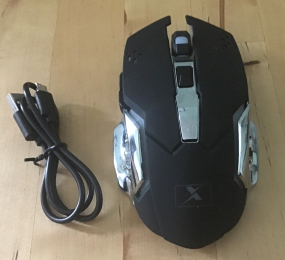 Gaming Mouse, Xinmeng Mamba Snake K680 Pro Wireless Gaming Mouse, No USB Dongle
