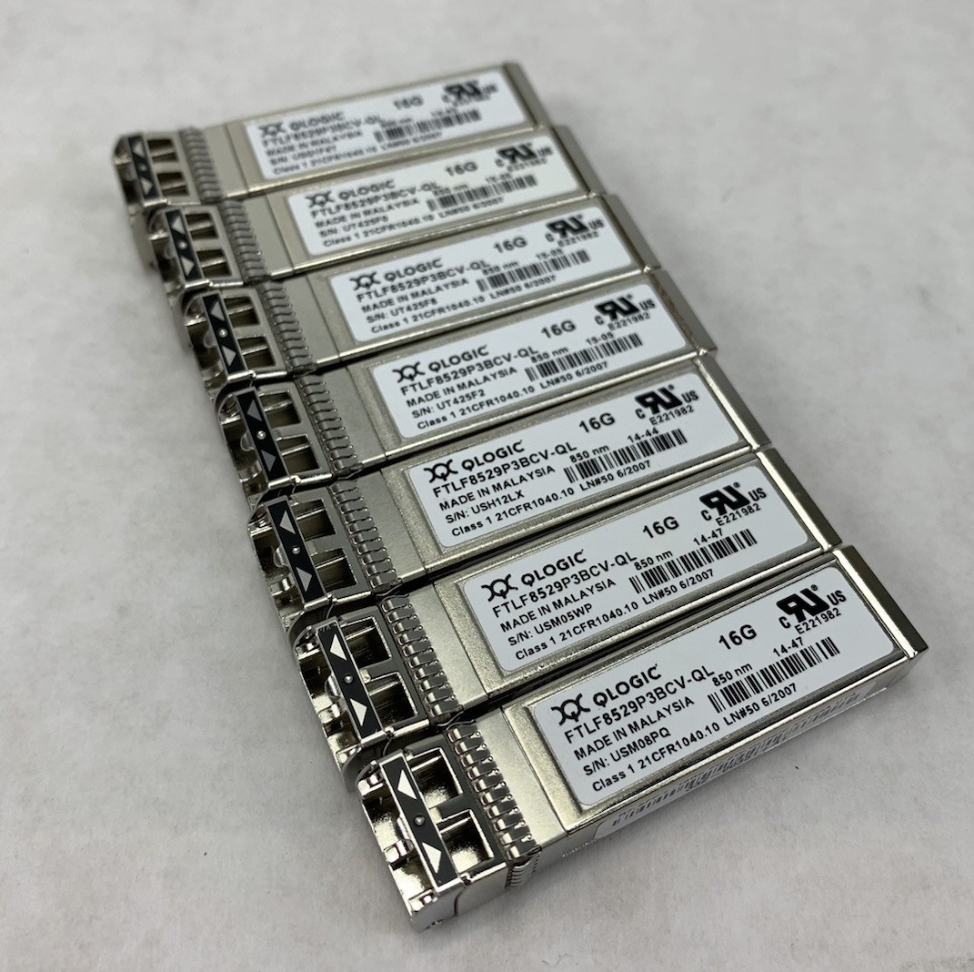 Qlogic FTLF8529P3BCV-QL Transceiver Module (Lot of 7)