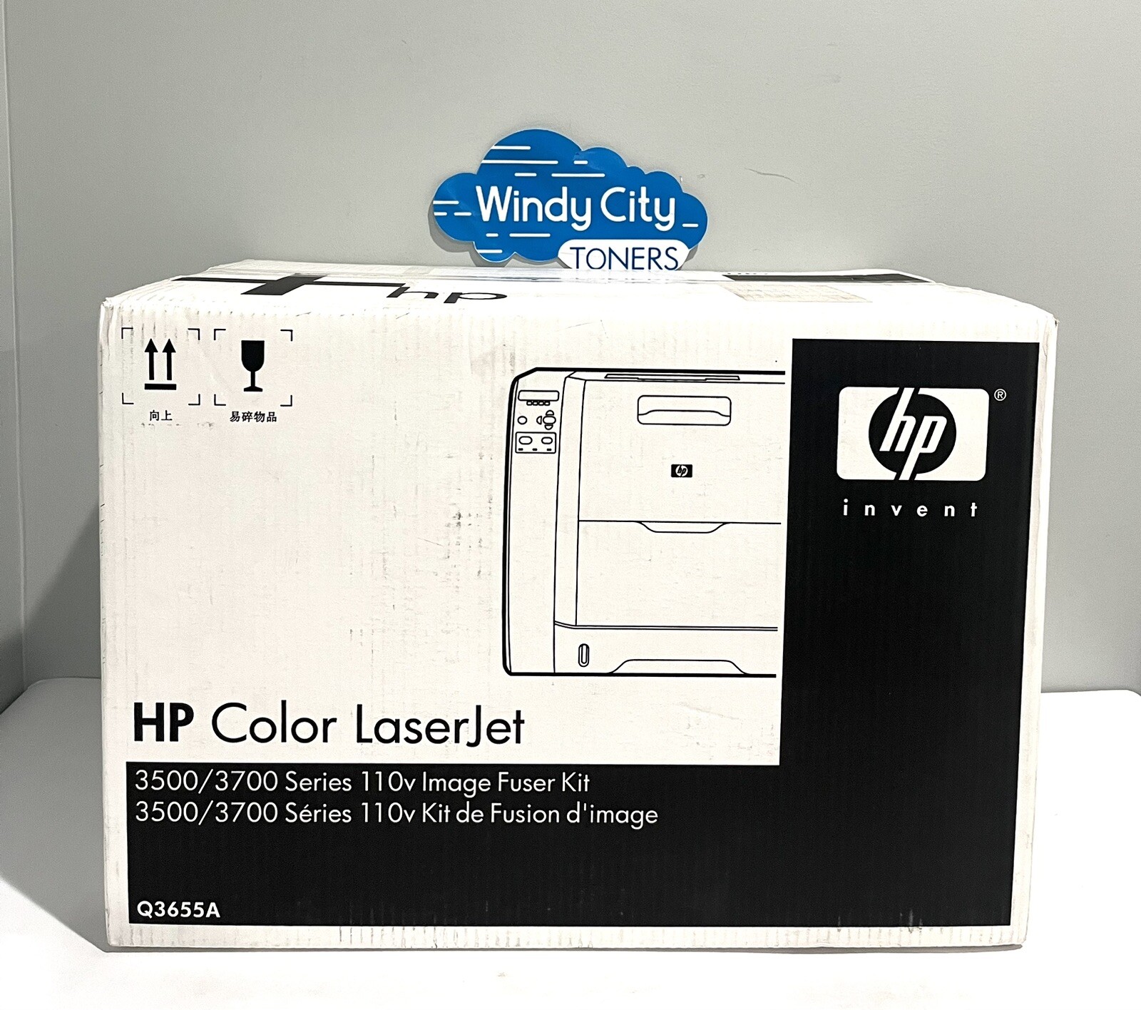 HP Q3655A Fuser for Color Laserjet 3500/3700 Series Genuine Factory Sealed New