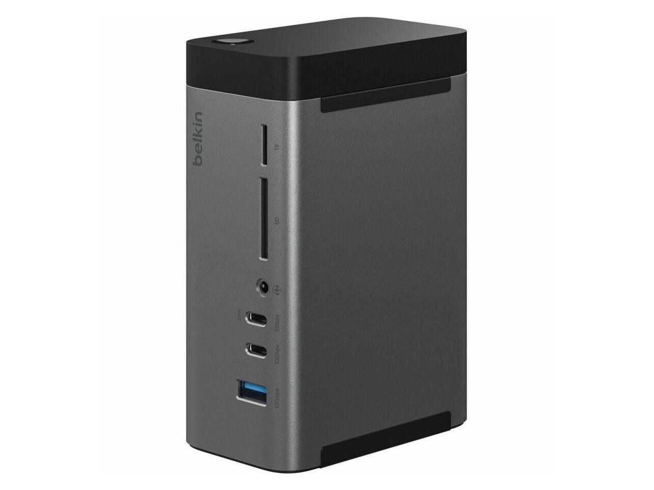 Belkin 11-in-1 Triple Display USB-C Docking Station - 10 Gbps - USB-A, - 4xUSB-C